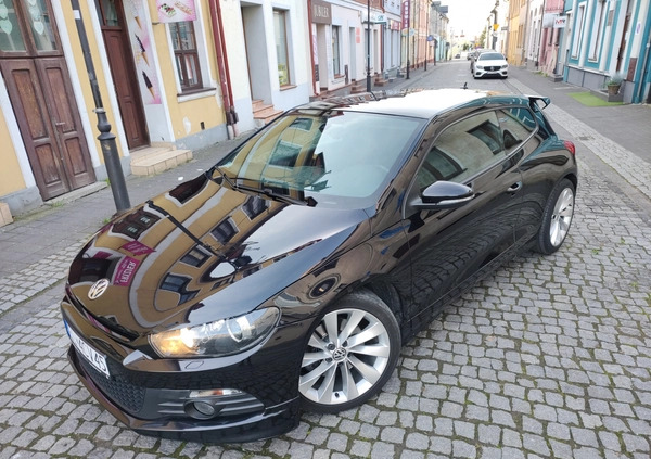 Volkswagen Scirocco cena 38999 przebieg: 153000, rok produkcji 2010 z Łęczyca małe 277